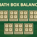 Affina la tua mente con Math Box Balance, un puzzle numerico divertente e stimolante. Scambia i blocchi per eguagliare le somme in ogni scatola e metti alla…