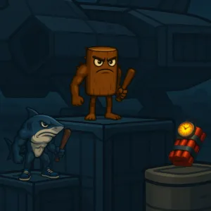 Sfida un amico in una frenetica partita di patata bollente al contrario! Evadi il tuo avversario e assicurati di tenere la bomba quando il tempo scade per…