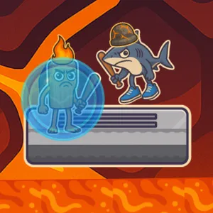 Sfida un amico in un'arena caotica dove una mossa sbagliata significa una fine infuocata. Spingi il tuo rivale, schiva i razzi in caduta e lotta per essere…