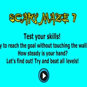 Naviga i corridoi insidiosi in Scary Maze 7. Questa sfida classica richiede massima concentrazione e una mano ferma per avere successo. Riuscirai a raggiungere…