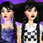 Esplora il mondo dello stile di ispirazione gotica in questo creativo gioco di vestire. Mescola e abbina abiti e trucco per creare il look perfetto. Gioca ora…