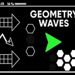 Metti alla prova tempismo e precisione in Geometry Waves, un impegnativo gioco di evitamento. Naviga labirinti neon, schiva ostacoli e padroneggia 30 livelli…
