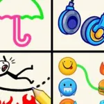 Metti alla prova la tua logica e le tue abilità spaziali in Disegno a Linea Unica. Collega tutti i puntini con una singola linea continua senza ripercorrere il…