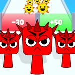 Guida la tua squadra Sprunki in un percorso a ostacoli. Fai crescere il gruppo scegliendo i cancelli giusti e metti alla prova i tuoi riflessi per arrivare…