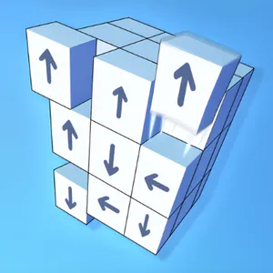 Metti alla prova la tua logica in Frecce Scompaiono, un astuto puzzle 3D dove ogni mossa conta. Tocca strategicamente i blocchi per liberare il tabellone prima…