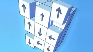 Metti alla prova la tua logica in Frecce Scompaiono, un astuto puzzle 3D dove ogni mossa conta. Tocca strategicamente i blocchi per liberare il tabellone prima…