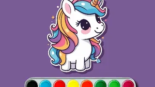 Scatena la creatività in un magico mondo di unicorni. Scegli tra un'ampia tavolozza di colori per dare vita a splendidi disegni in questo rilassante gioco…