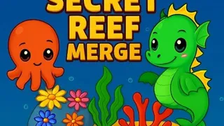 Combina adorabili creature marine in Secret Reef Merge. Lancia e abbina strategicamente gli animali per crearne di nuovi e liberare spazio prima che sia troppo…