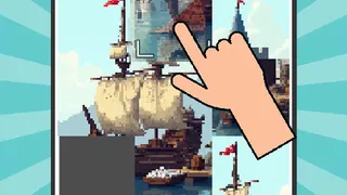 Assembla splendide scene di pixel art realizzate a mano in questo unico puzzle a scorrimento. Un modo perfetto per rilassarsi e mettere alla prova le tue…