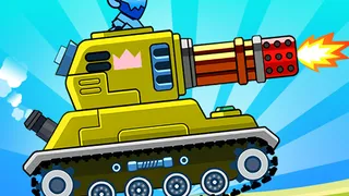 Comanda il tuo veicolo corazzato in un intenso campo di battaglia. Usa strategia e copertura per distruggere i carri armati nemici e sopravvivere alla lotta.